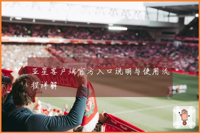 亚星客户端官方入口说明与使用流程详解